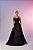 Vestido Longo Zibeline Arabella Preto - Imagem 3