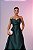 Vestido Longo Zibeline Arabella Verde Esmeralda - Imagem 2