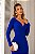 Vestido Manga Longa Mariana Azul Royal - Imagem 2