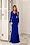 Vestido Manga Longa Mariana Azul Royal - Imagem 1