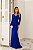 Vestido Manga Longa Mariana Azul Royal - Imagem 3