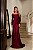 Vestido manga longa Serafina Marsala - Imagem 4
