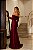 Vestido manga longa Serafina Marsala - Imagem 3
