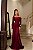 Vestido manga longa Serafina Marsala - Imagem 2