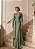 Vestido manga longa Serafina Verde Oliva - Imagem 2