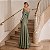 Vestido manga longa Serafina Verde Oliva - Imagem 3