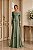 Vestido manga longa Serafina Verde Oliva - Imagem 1