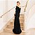 Vestido manga longa Serafina Preto - Imagem 3