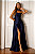 Vestido Longo Bellagio Azul Marinho - Imagem 1
