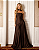 Vestido Longo Bellagio Marrom - Imagem 1