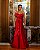 Vestido Longo Zebeline Kiara Vermelho - Imagem 1