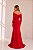 Vestido manga longa Serafina Vermelho - Imagem 5