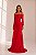 Vestido manga longa Serafina Vermelho - Imagem 2