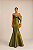 Vestido Zebeline Dominique Verde Oliva - Imagem 1