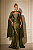 Vestido Longo Cleópatra Verde Oliva - Imagem 1