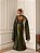 Vestido Longo Cleópatra Verde Oliva - Imagem 4