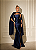 Vestido Longo Cleópatra Azul Marinho - Imagem 1