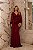Vestido longo Siena Vinho - Imagem 3