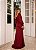 Vestido longo Siena Vinho - Imagem 4