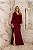 Vestido longo Siena Vinho - Imagem 5