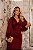Vestido longo Siena Vinho - Imagem 2