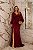 Vestido longo Siena Vinho - Imagem 1