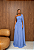 Vestido Longo Versailles Azul Serenity - Imagem 1