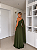 Vestido Longo Évora Verde Oliva - Imagem 3