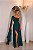 Vestido Longo Évora Verde Esmeralda - Imagem 2