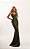 Vestido Longo Lira Verde OLiva - Imagem 1
