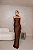 Vestido Longo Tomara que caia Palermo Marrom - Imagem 2