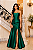 Vestido Longo Imperiale Verde Esmeralda - Imagem 2