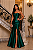 Vestido Longo Imperiale Verde Esmeralda - Imagem 5