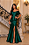 Vestido Longo Imperiale Verde Esmeralda - Imagem 3