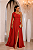 Vestido Longo Évora Terra Cota - Imagem 1