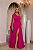 Vestido Longo Évora Fúcsia - Imagem 2