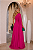 Vestido Longo Évora Fúcsia - Imagem 3