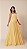 Vestido Longo Tomara que Caia Amalfi Amarelo Claro - Imagem 2