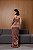 Vestido longo tomara que caia Plissado Sarah Mocha Mousse - Imagem 5