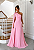 Vestido Longo Évora Rosa Bebê - Imagem 1