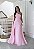 Vestido Longo Évora Rosa - Imagem 2