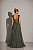 Vestido Longo Anastasia Verde Oliva - Imagem 2