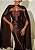 Vestido Longo Cleópatra Marrom - Imagem 4