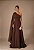 Vestido Longo Évora Marrom - Imagem 2