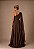 Vestido Longo Évora Marrom - Imagem 3