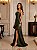 Vestido Longo Zebeline Magnólia Verde Oliva - Imagem 4