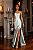Vestido Longo Zebeline Magnólia Verde Menta - Imagem 3