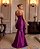 Vestido Longo Zebeline Magnólia Fúcsia - Imagem 4