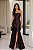 Vestido Longo Zebeline Magnólia Marrom - Imagem 3
