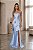 Vestido Longo Zebeline Magnólia Azul Serenity - Imagem 2